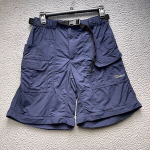 Cargo Shorts Womens Medium Blue Celebrity Xpedition Tatoo Pockets